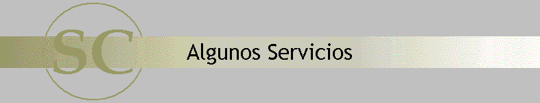 Algunos Servicios