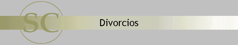 Divorcios