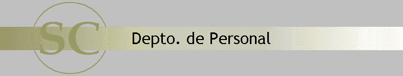 Depto. de Personal