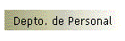 Depto. de Personal